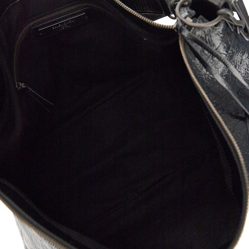 Balenciaga Arena leather large 'Le City Moto' bag