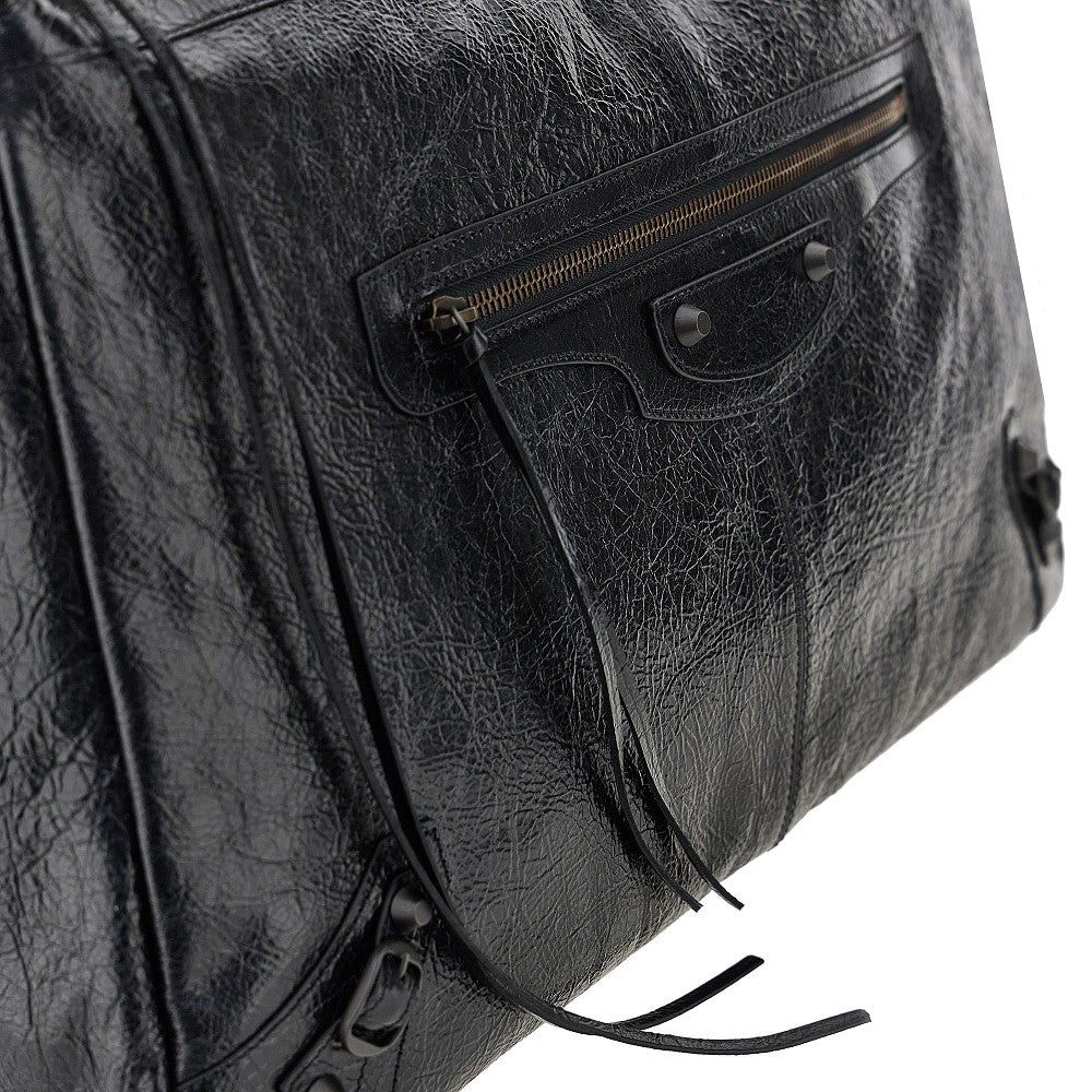 Balenciaga Arena leather large 'Le City Moto' bag