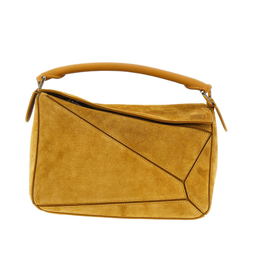 Loewe Suede leather small 'Puzzle' bag