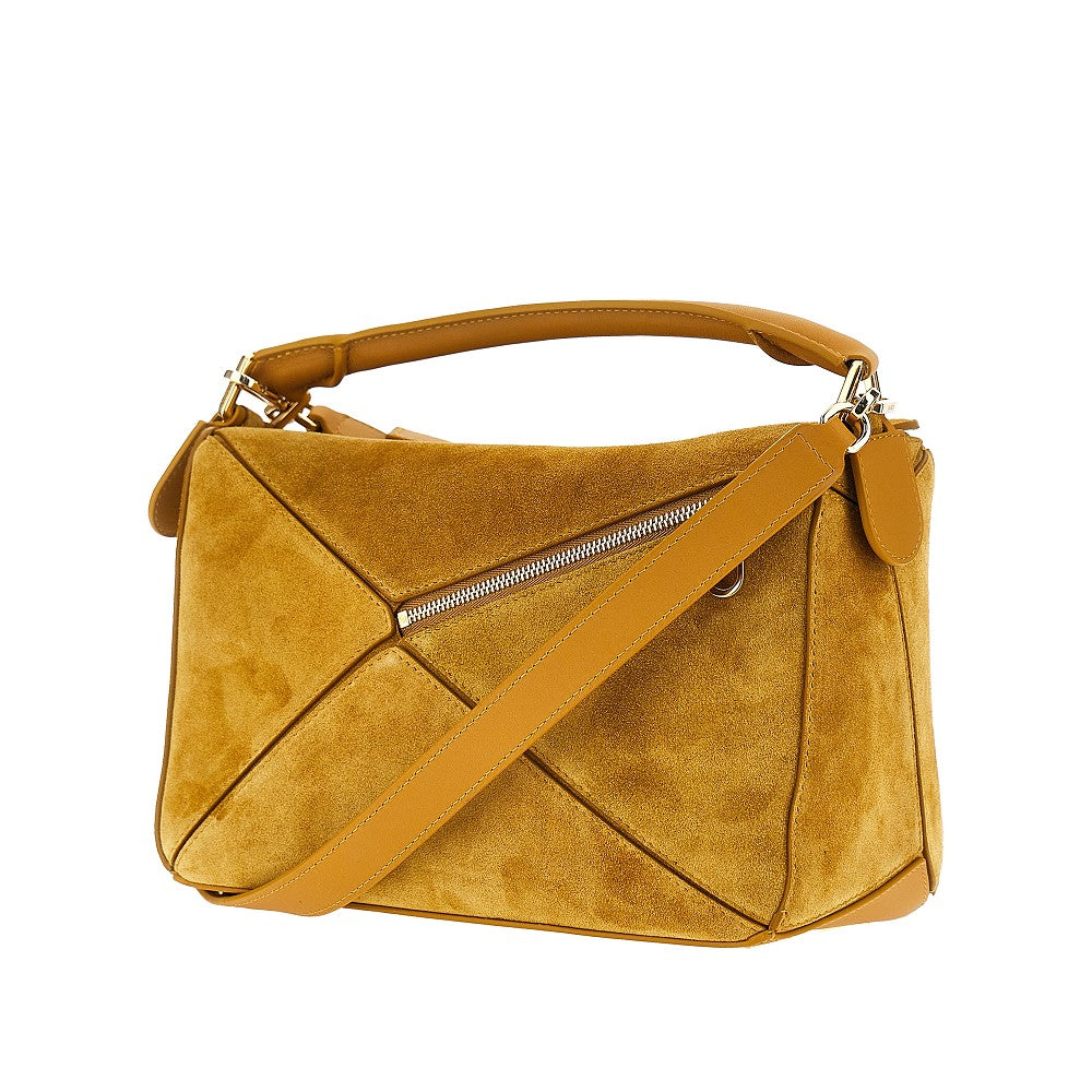 Loewe Suede leather small 'Puzzle' bag