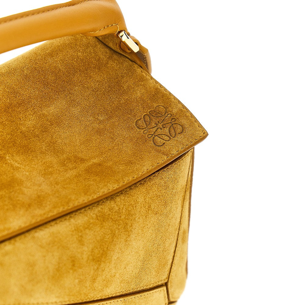 Loewe Suede leather small 'Puzzle' bag