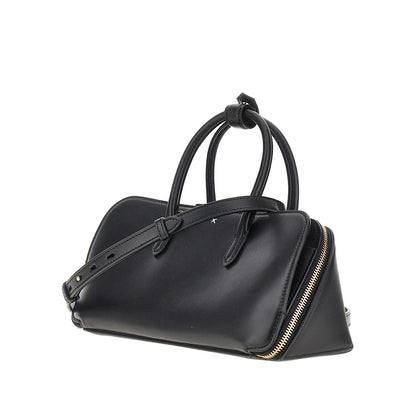 ALAIA Box leather small 'Delta' bag