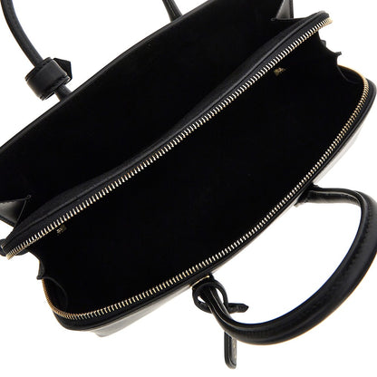 ALAIA Box leather small 'Delta' bag