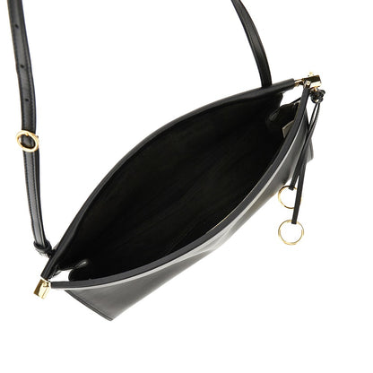 ALAIA Medium 'Le Click East West' leather bag