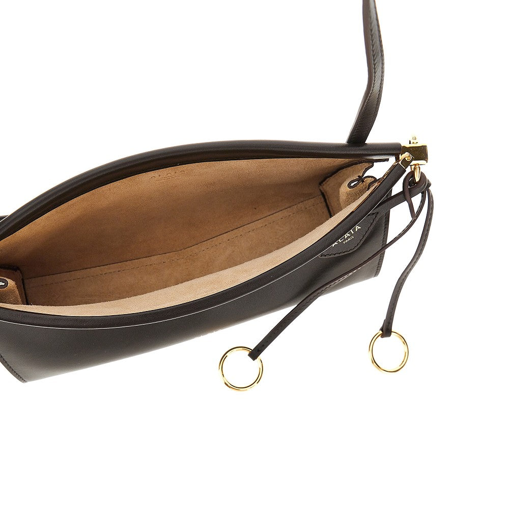 ALAIA Leather small 'Le Click East West' bag