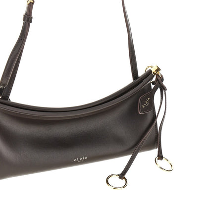 ALAIA Leather small 'Le Click East West' bag