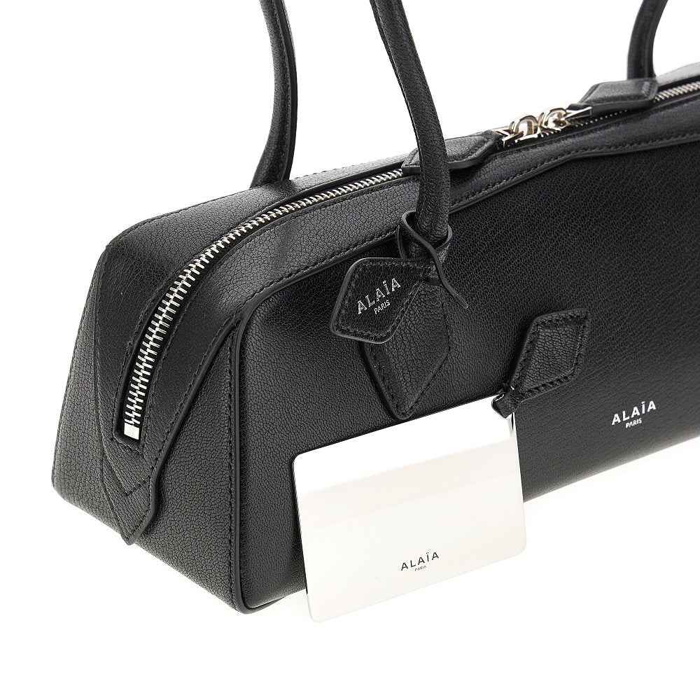 ALAIA Leather medium 'Le Teckel' bag