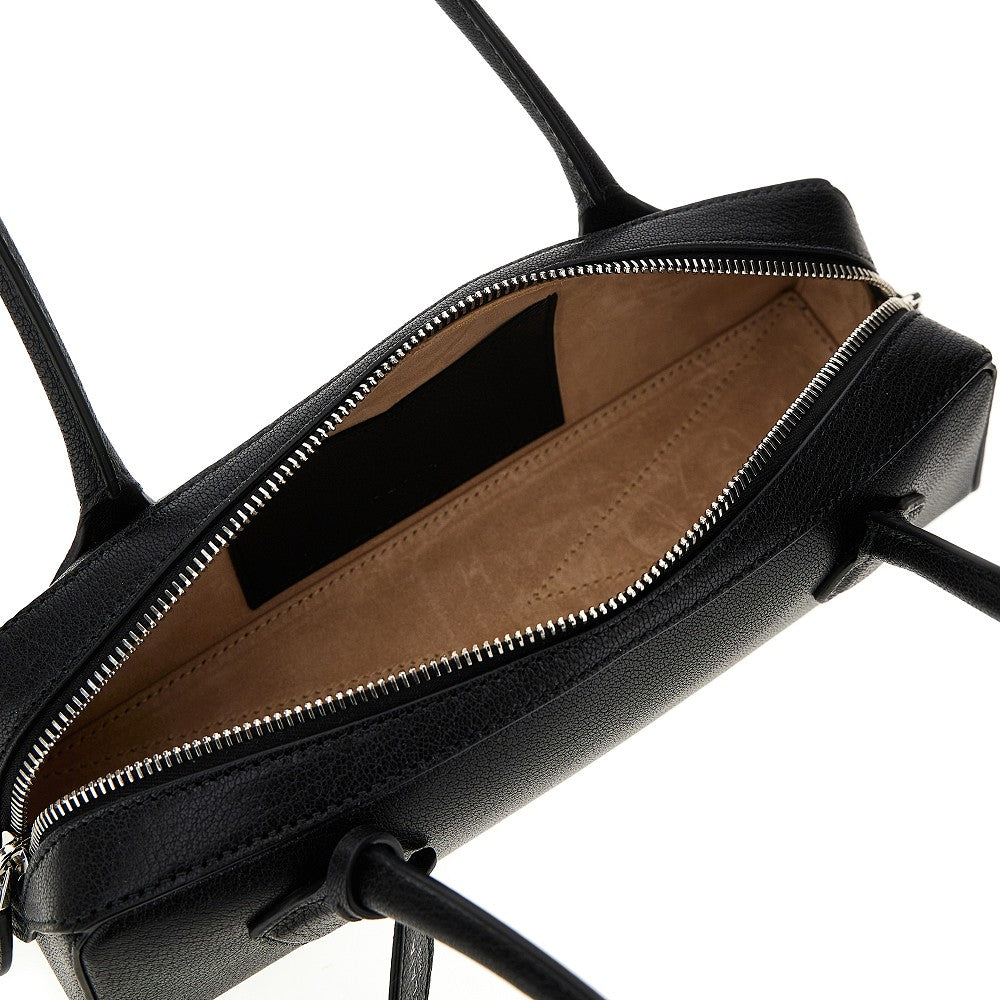 ALAIA Grained leather small 'Le Teckel' bag
