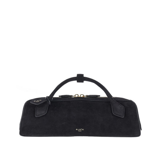 Alaïa Suede leather 'Le Teckel' clutch