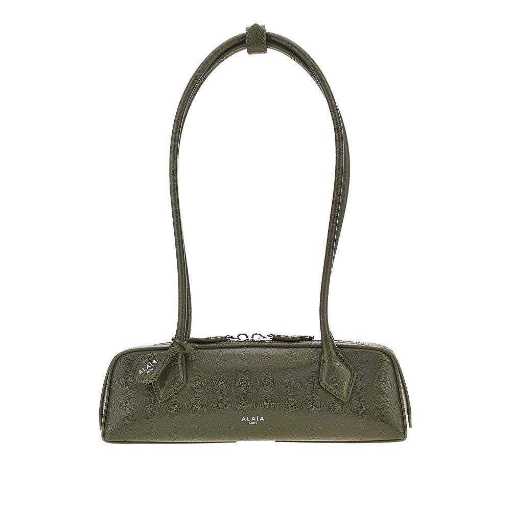 ALAIA Grained leather small 'Le Teckel' bag