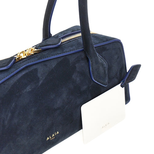ALAIA Nubuck leather medium 'Le Teckel' bag