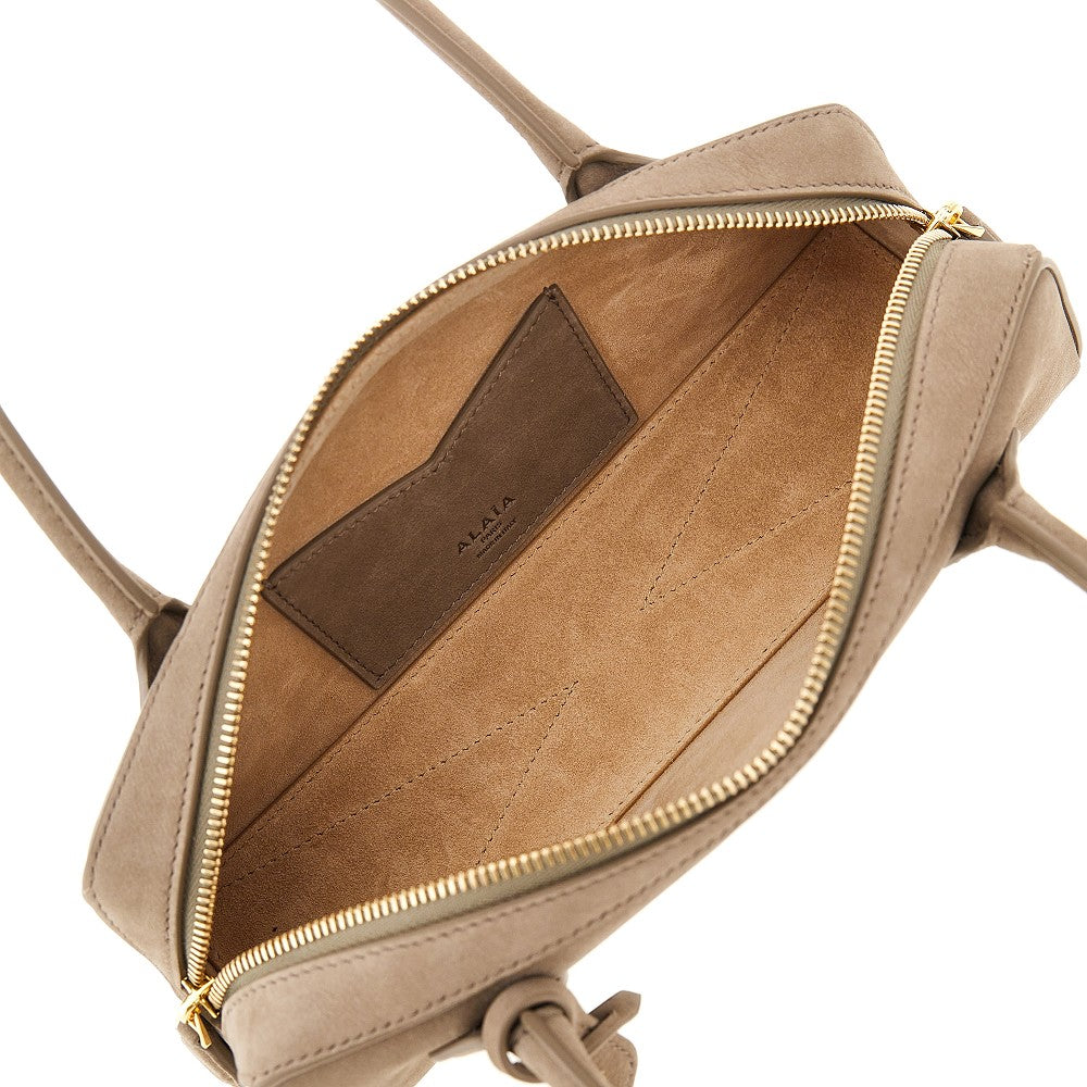 ALAIA Nubuck leather small 'Le Teckel' bag