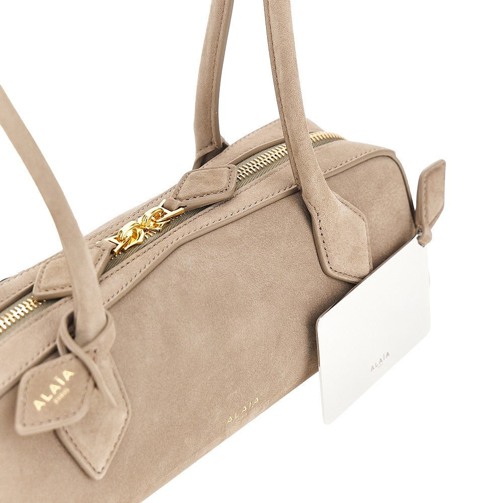 ALAIA Nubuck leather small 'Le Teckel' bag