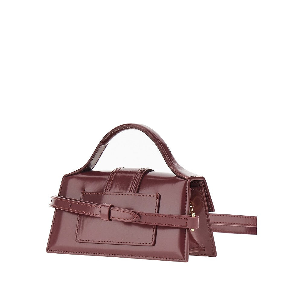 JACQUEMUS Le Bambino' spazzolato leather mini bag