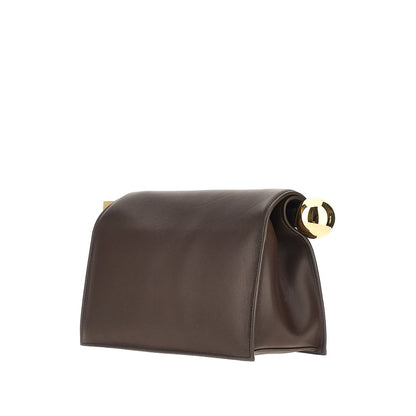 JACQUEMUS Nappa leather 'Rond Carré' clutch