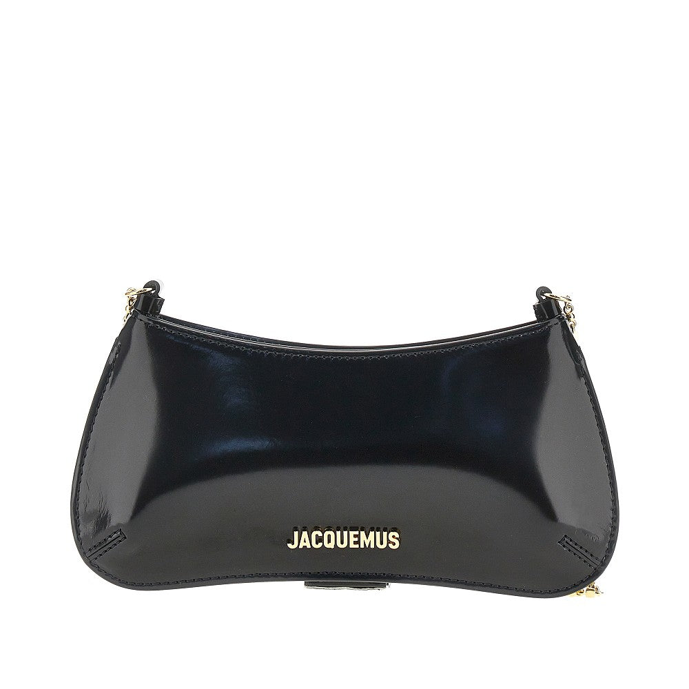 JACQUEMUS Small 'Bisou Chaine' leather bag