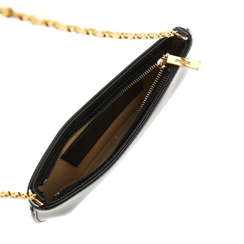 JACQUEMUS Small 'Bisou Chaine' leather bag