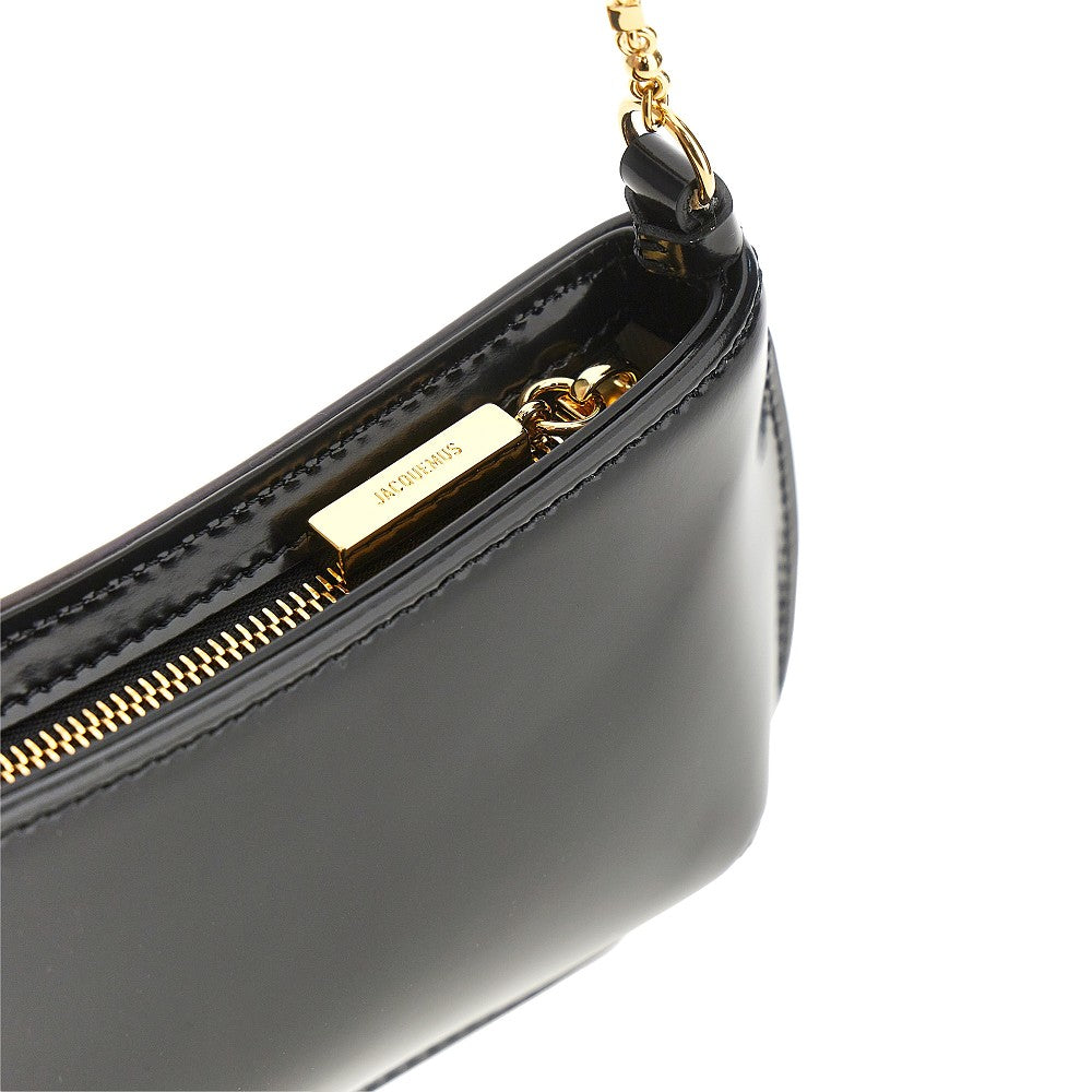 JACQUEMUS Small 'Bisou Chaine' leather bag