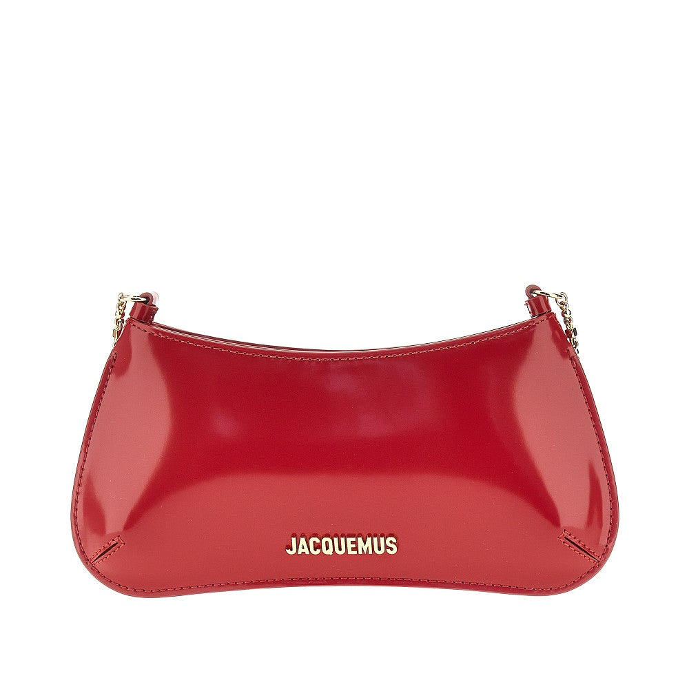 JACQUEMUS Small 'Bisou Chaine' leather bag