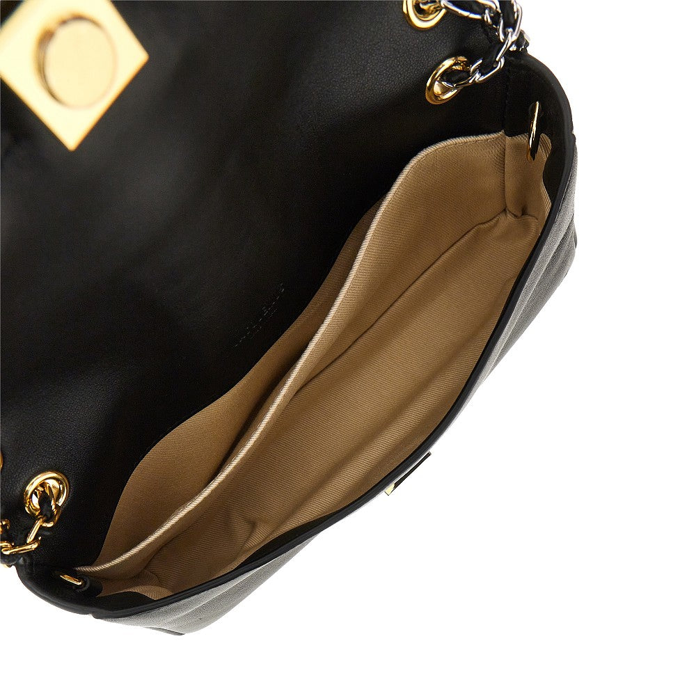 JACQUEMUS Bambino Chaîne' nappa leather bag