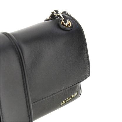 JACQUEMUS Bambino Chaîne' nappa leather bag
