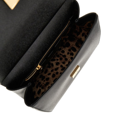 DOLCE&GABBANA Dauphine leather large 'Sicily' bag