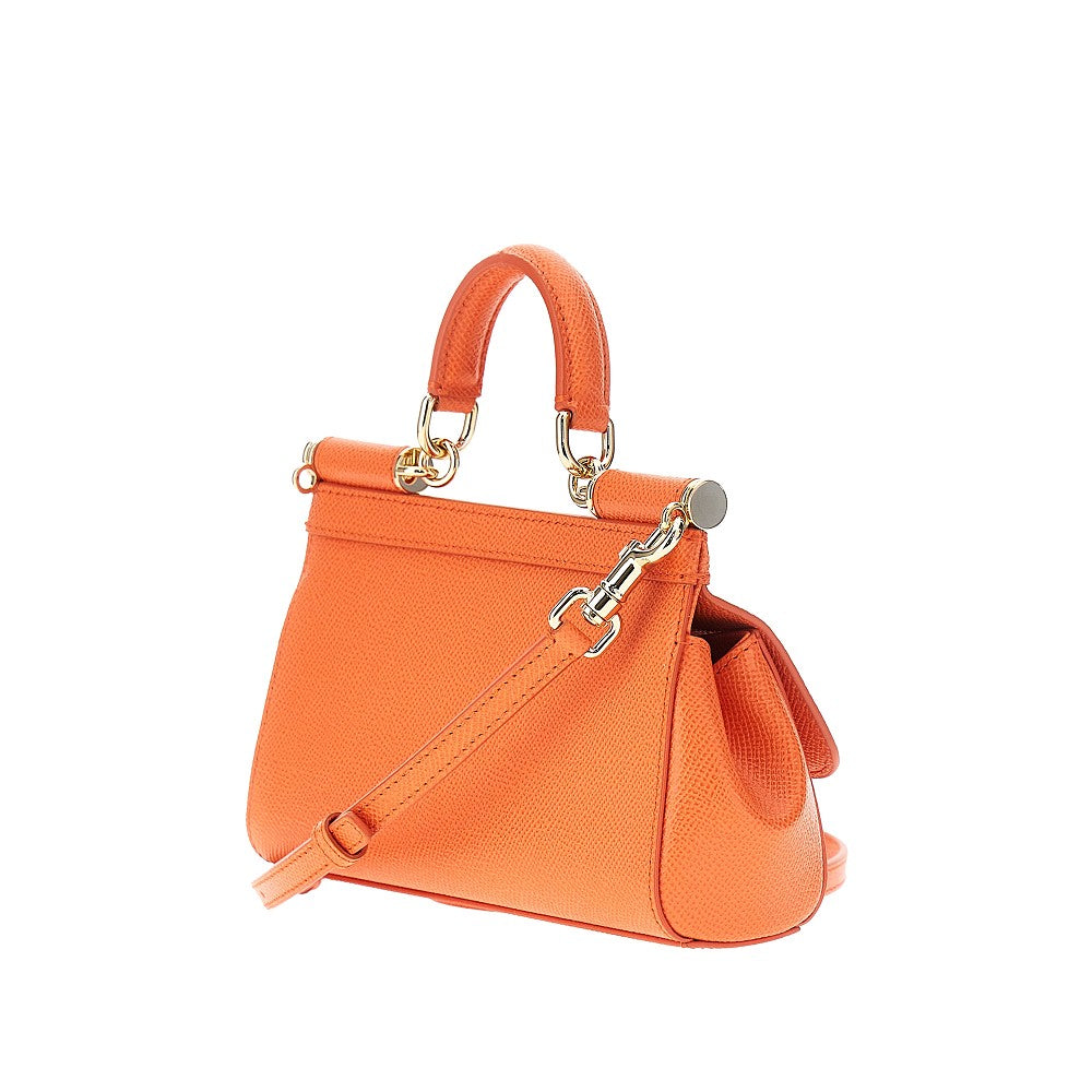 DOLCE&GABBANA Dauphine leather mini 'Sicily' bag