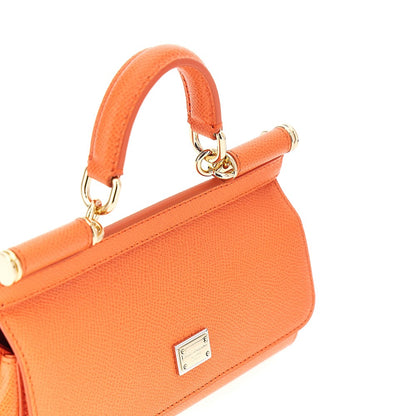 DOLCE&GABBANA Dauphine leather mini 'Sicily' bag