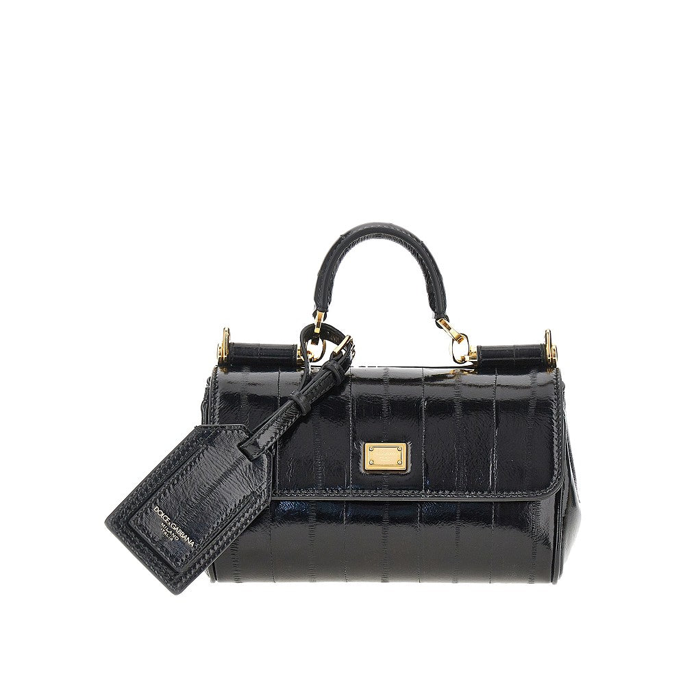 DOLCE&GABBANA Eel leather mini 'My Sicily' bag