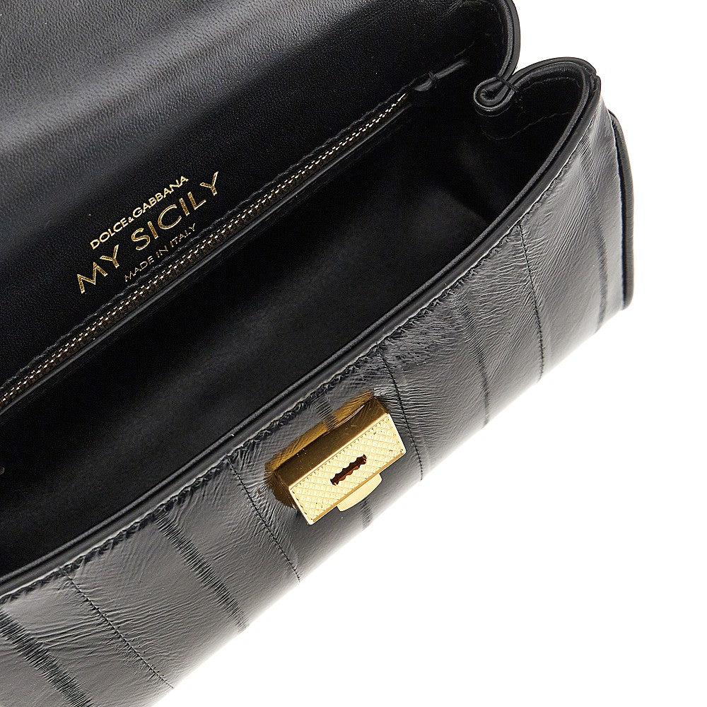 DOLCE&GABBANA Eel leather mini 'My Sicily' bag
