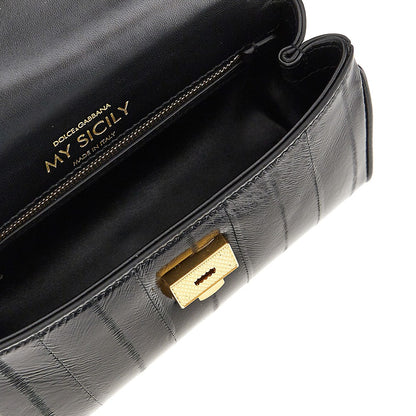 DOLCE&GABBANA Eel leather mini 'My Sicily' bag