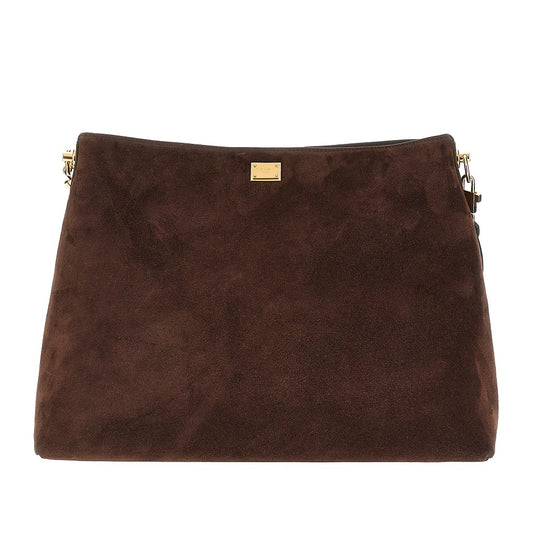 DOLCE&GABBANA Vittoria' suede leather big bag