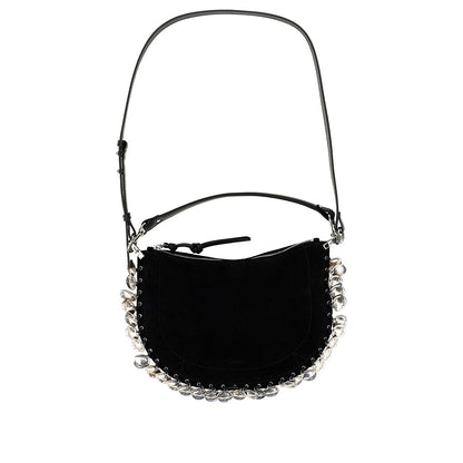 Isabel Marant Suede leather Oskan Soft Zip bag