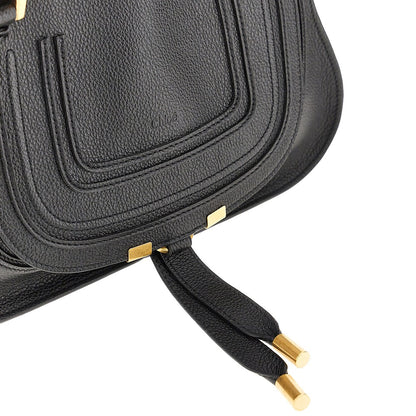 CHLOE' Grained leather small 'Marcie' bag