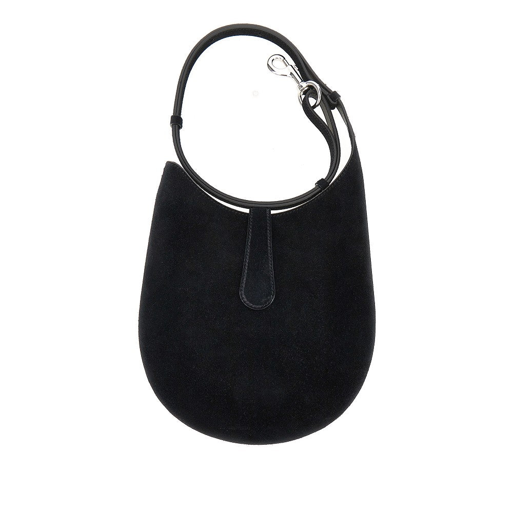 Phoebe Philo Suede leather mini 'Bean' slin bag