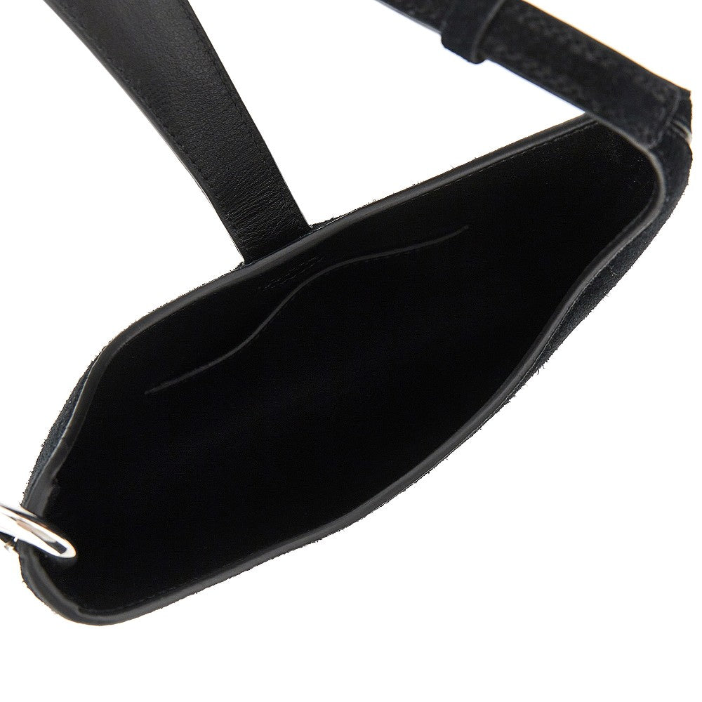 Phoebe Philo Suede leather mini 'Bean' slin bag