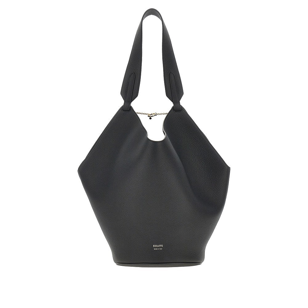 KHAITE Small leather 'Lotus' tote bag