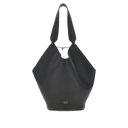 KHAITE Small leather 'Lotus' tote bag