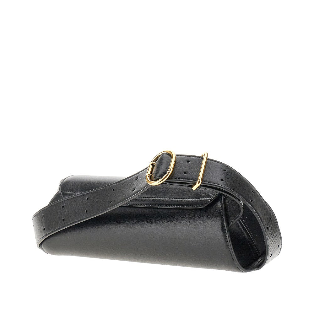 JIL SANDER Leather small 'Cannolo' bag
