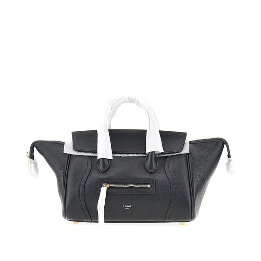 CELINE Leather small New Luggage bag