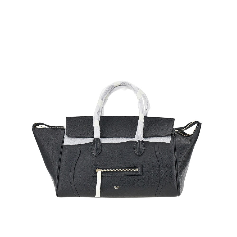 CELINE Grained leather medium 'Luggage' bag