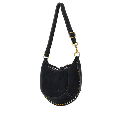 ISABEL MARANT Suede leather Oskan Moon bag