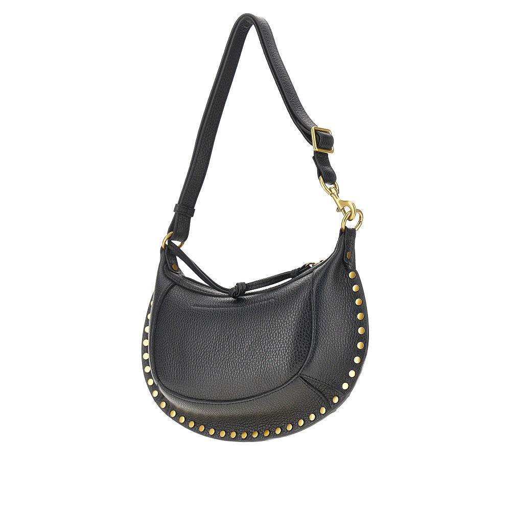 Isabel Marant Grained leather Oskan Moon bag