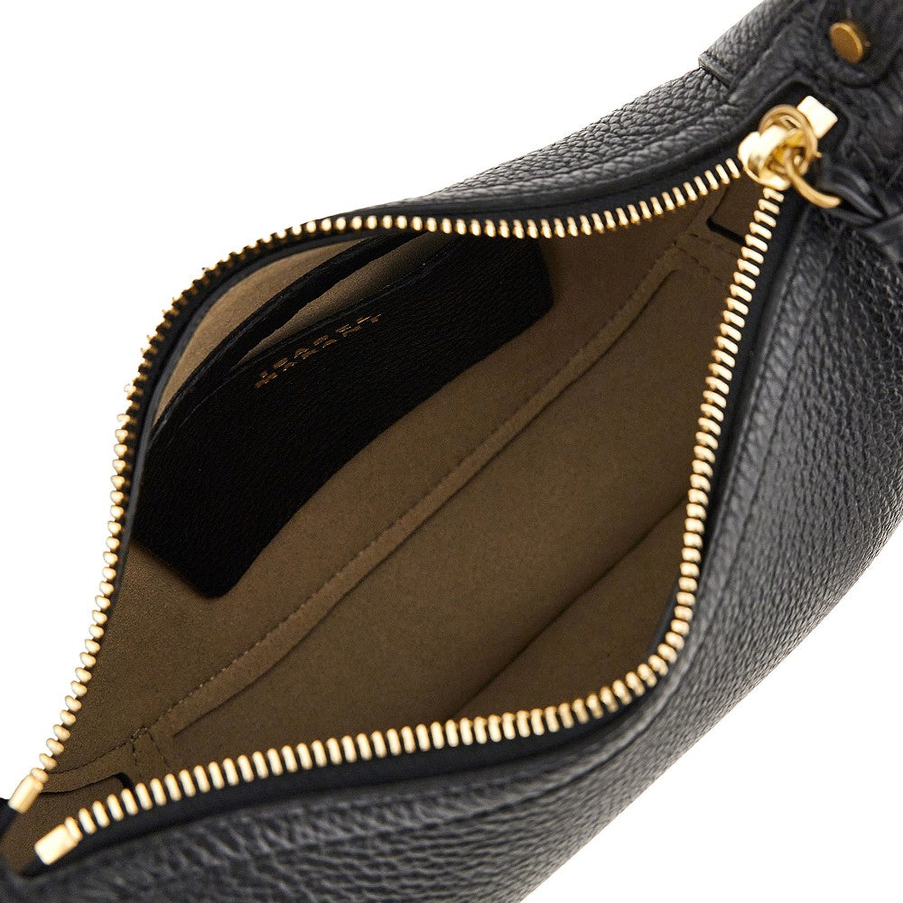 Isabel Marant Grained leather Oskan Moon bag