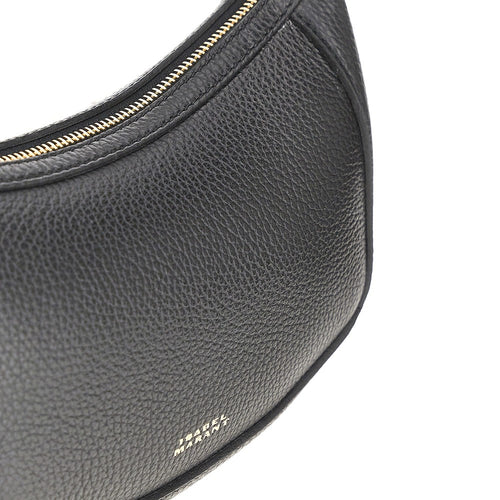 Isabel Marant Grained leather Oskan Moon bag