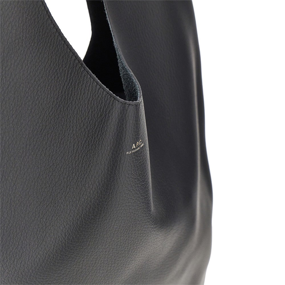A.P.C. Le Neige' grained leather bag
