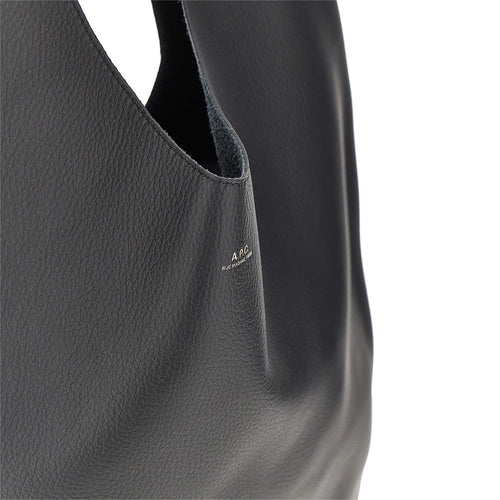 A.P.C. Le Neige' grained leather bag