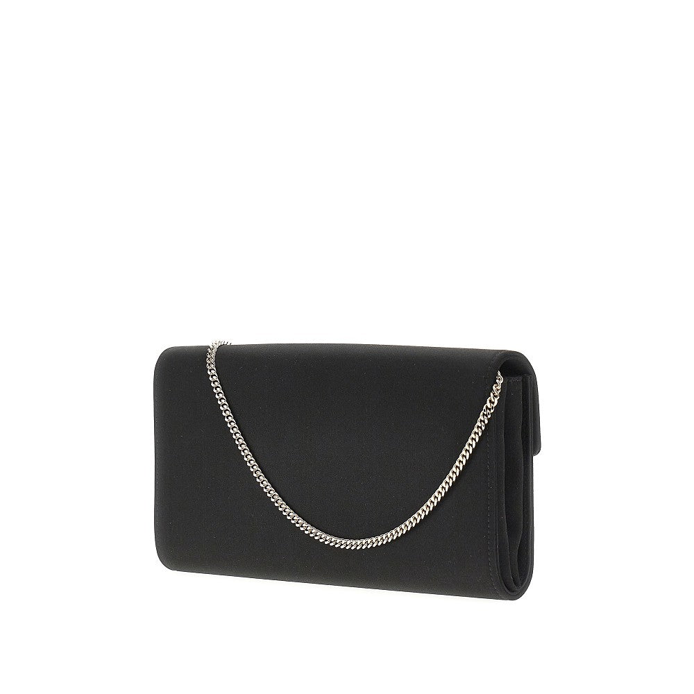 ROGER VIVIER 'Sexy Choc' satin clutch