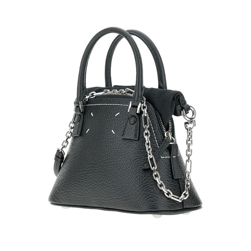 Maison Margiela Grained leather micro 5AC bag