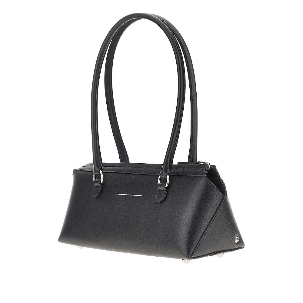 MM6 Maison Margiela Leather small 'Bauletto' shoulder bag